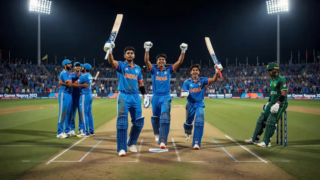India Completes Cricket Gold Double With Narrow Win Over Pakistan