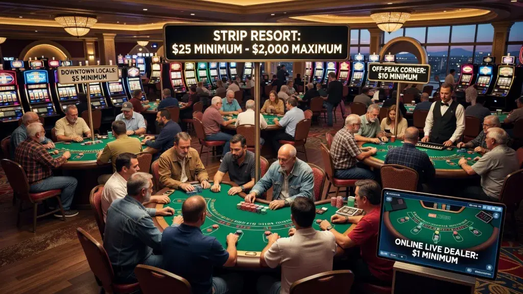 Minimum Blackjack Bet Explained: Table Limits, Lowest Wager Requirements, and Betting Rules